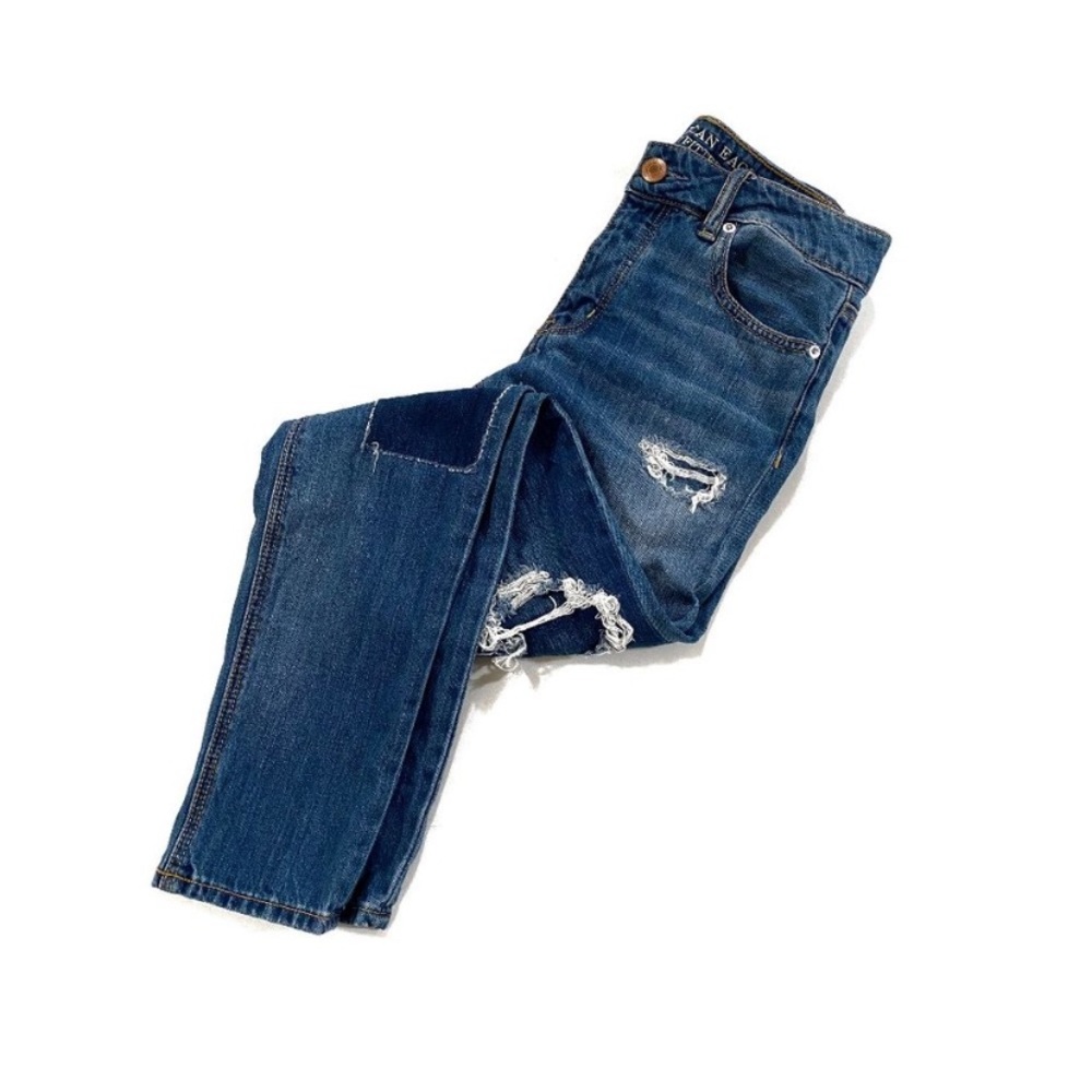 American Eagle Outfitters Tomgirl Patchwork Jeans